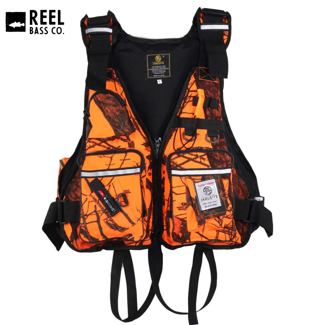 Deluxe Mesh Top Fishing Vest, 4XL-6XL, Navy 