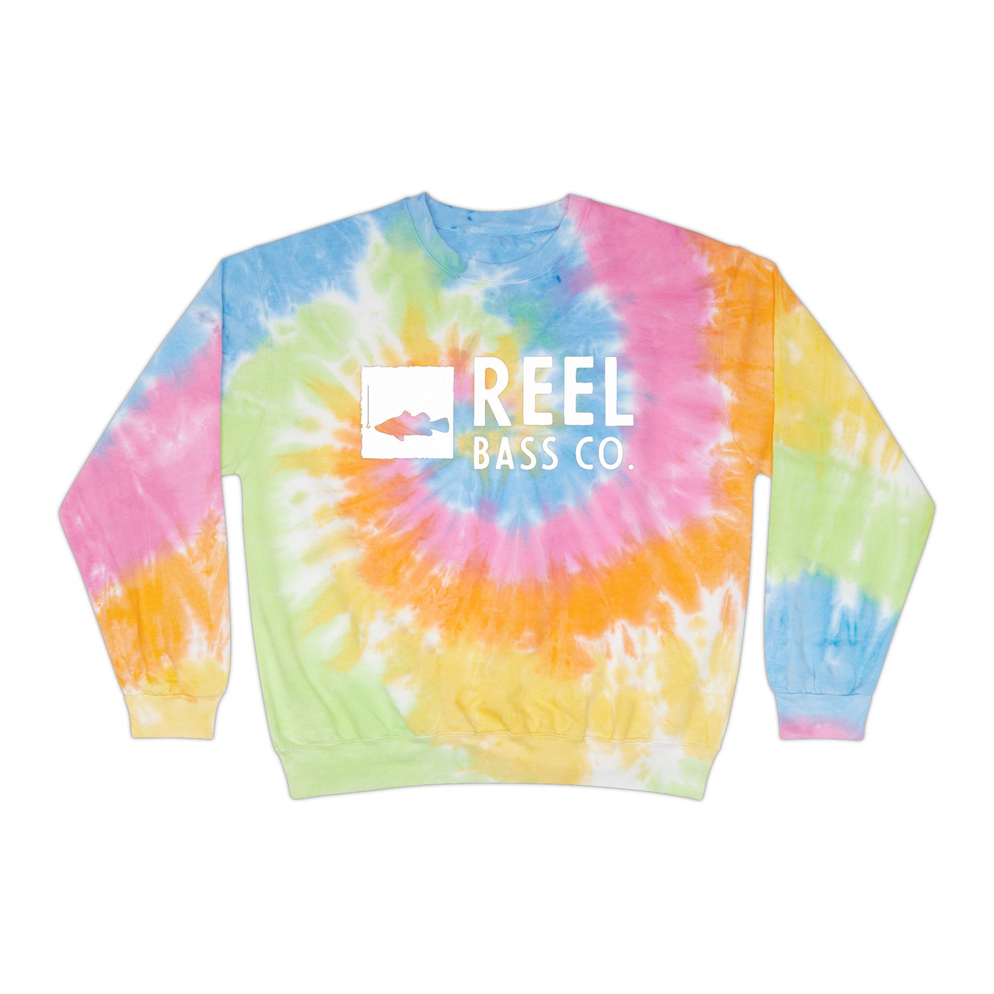 RBC. Tie-Dye Sweatshirt White Print