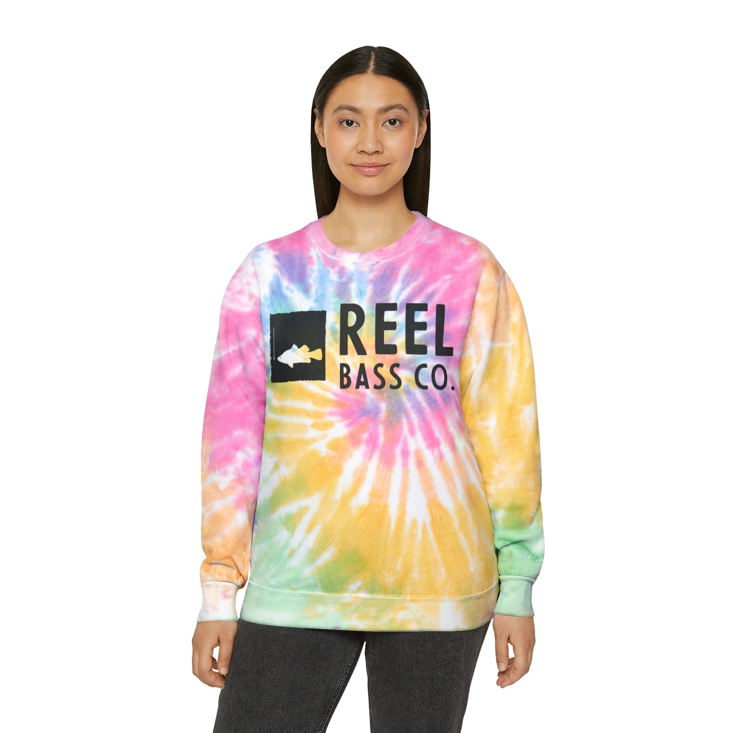 RBC. Tie-Dye Sweatshirt Black