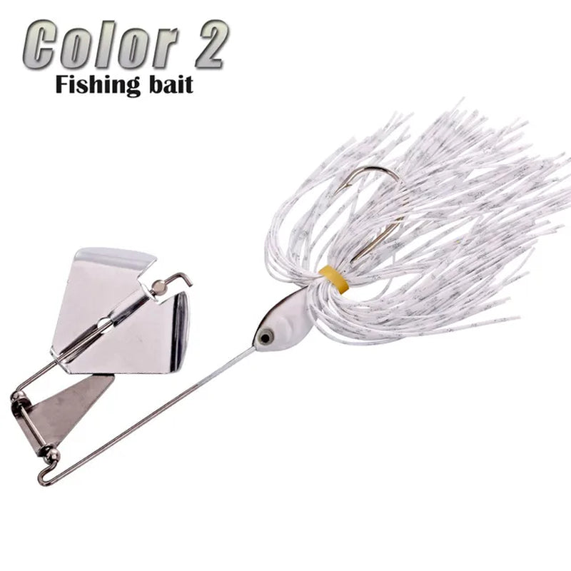 17G Buzzbait Fishing Lures Weedless Fishing Lure Wobbler Chatterbait Spinnerbait Jigs Lure for Bass Pike Fishing