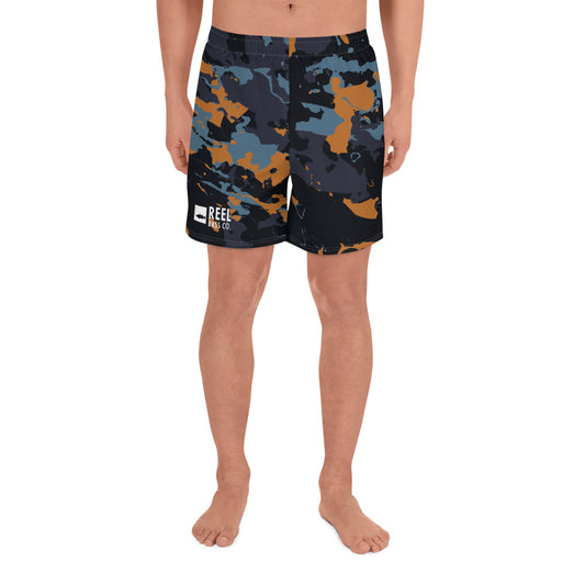 RBC. UV Fishing Shorts - Orange Camo