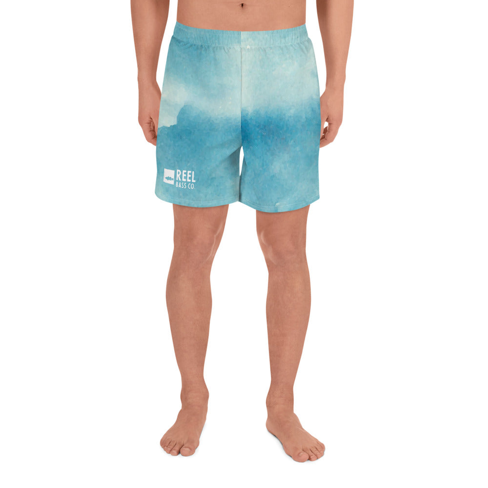 RBC. UV Fishing Shorts - Blue Tie Dye