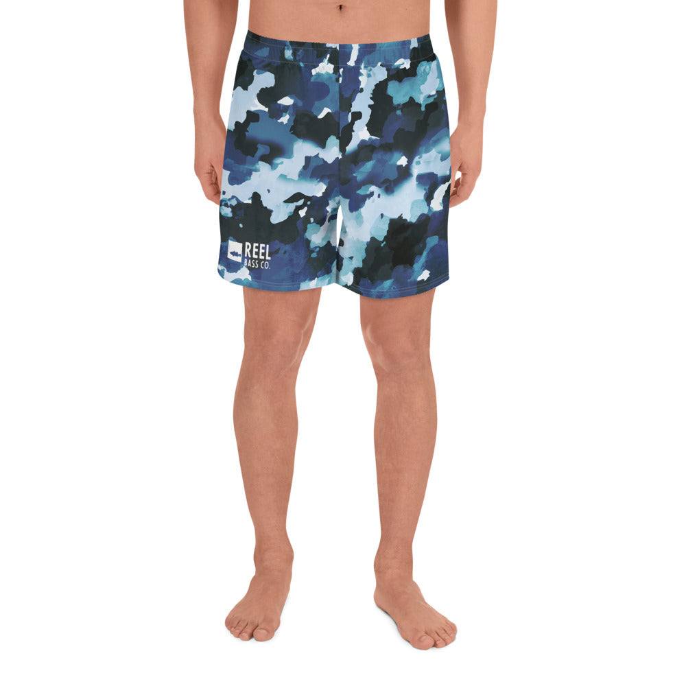 RBC. UV Fishing Shorts - Blue Camo