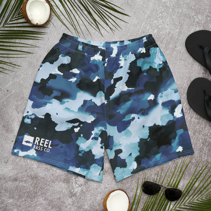 RBC. UV Fishing Shorts - Blue Camo