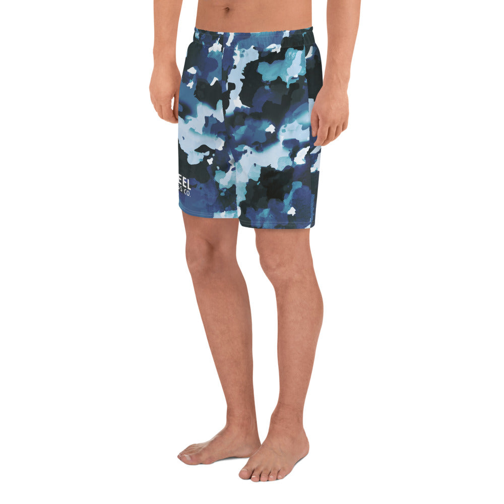 RBC. UV Fishing Shorts - Blue Camo