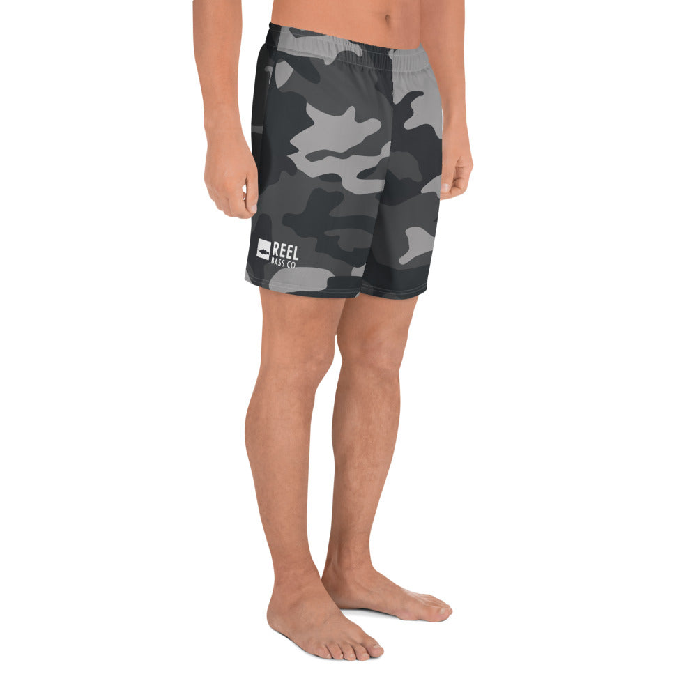 RBC. UV Fishing Shorts - Black Camo