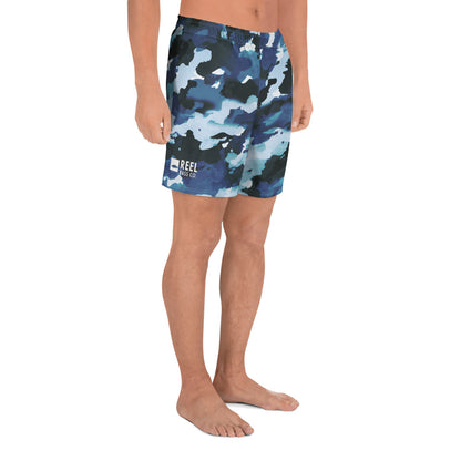 RBC. UV Fishing Shorts - Blue Camo