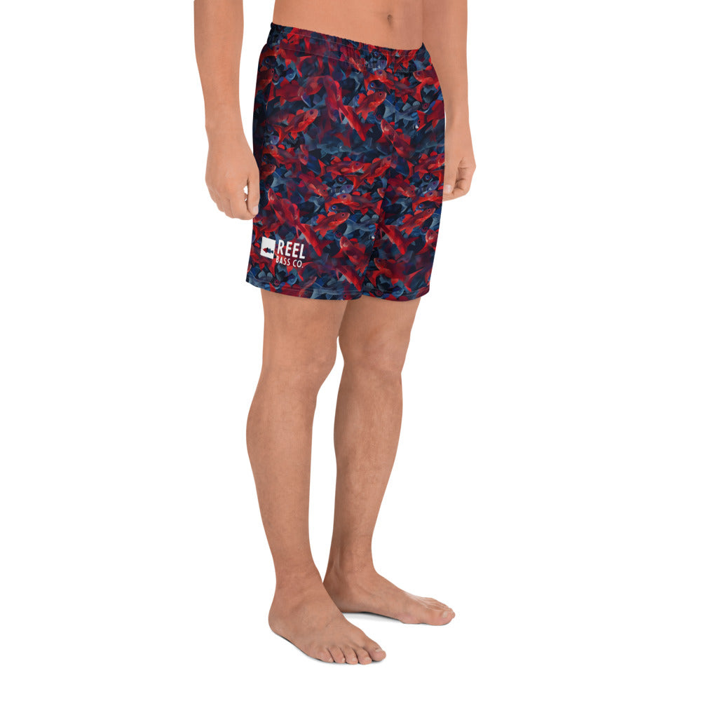 RBC. Red Bass Camo UV Fishing Shorts Men's