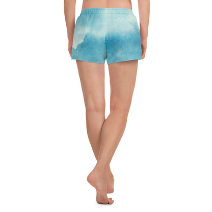 RBC. Women’s UV Fishing Shorts - Blue Tie-Dye