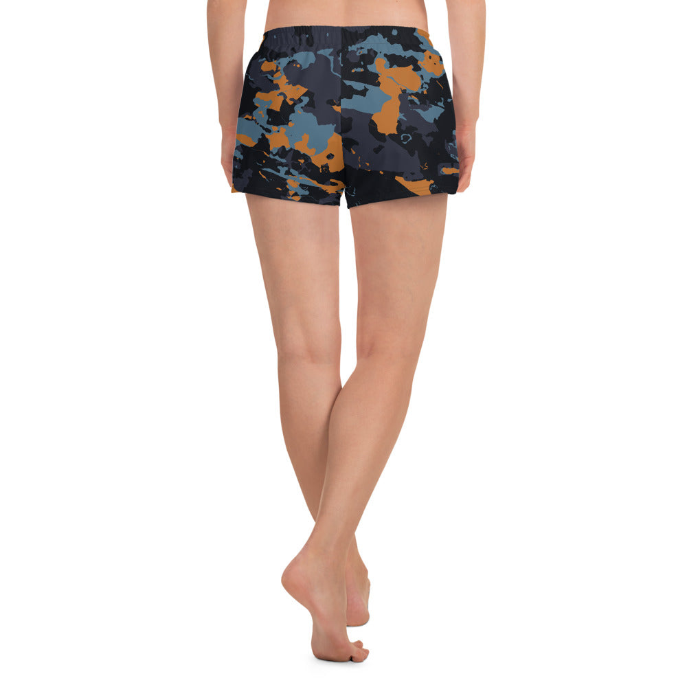 RBC. Women’s UV Fishing Shorts-Orange Camo