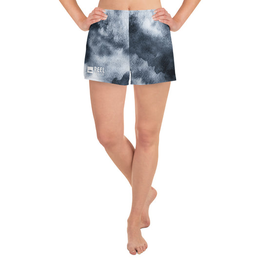 RBC. Women’s UV Fishing Shorts - Black Tie-Dye