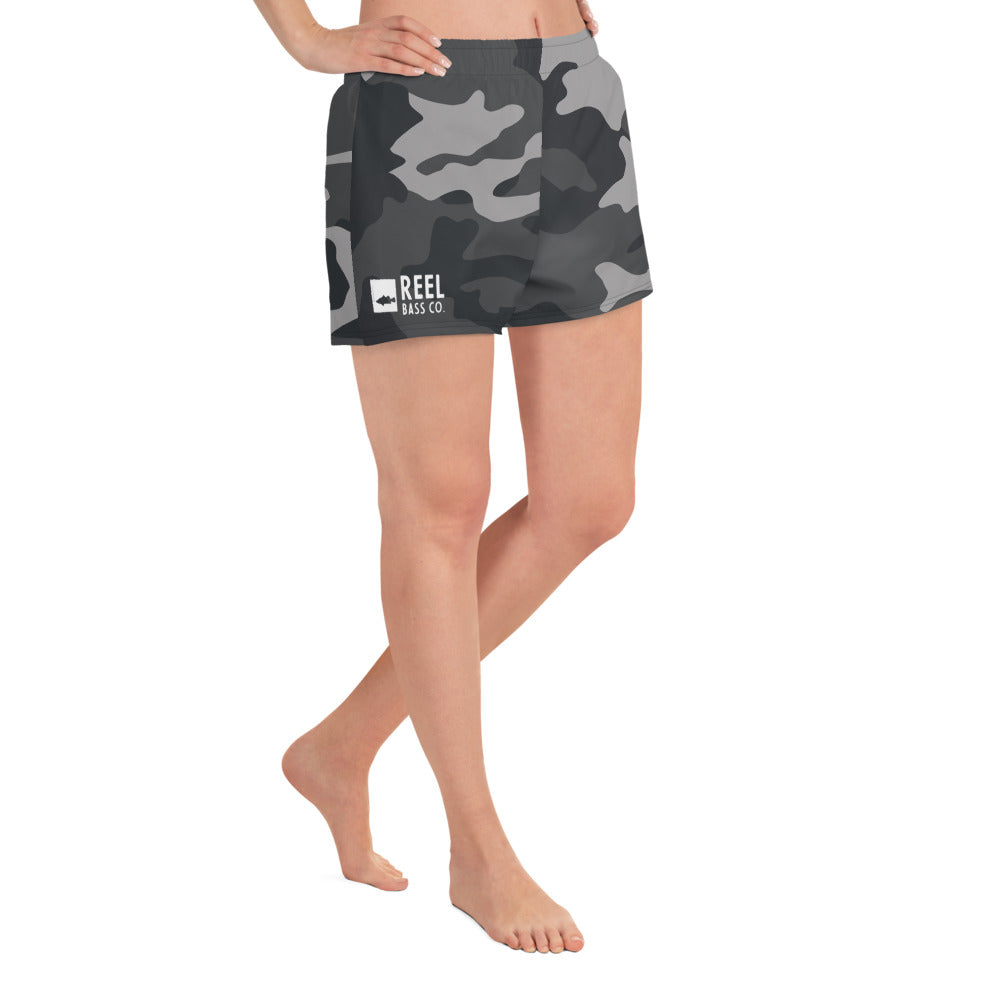 RBC. Women’s UV Fishing Shorts-Black Camo