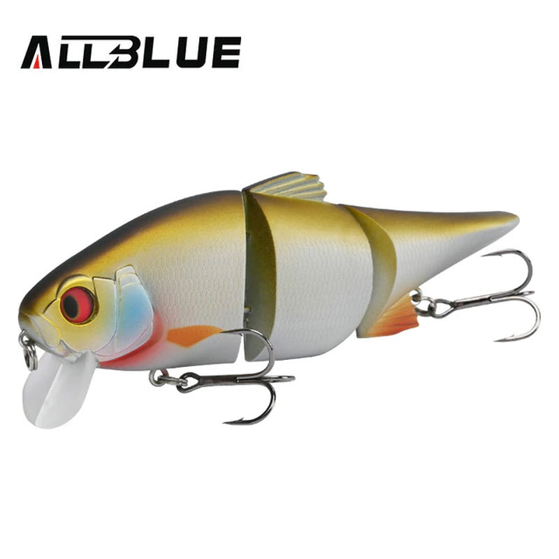 Joint Fishing Lure 115MM 28.5G Floating Swimbait Lipless Crankbaits Wobbler Minnow Artificial Hard Bait Bass Pike Tackle