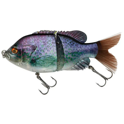 140Mm 57G 2 Segment Vibration S Curve Swimming Jointed Fishing Lures Hunter for Bass Pike Muskie Hard Bait Wobbler