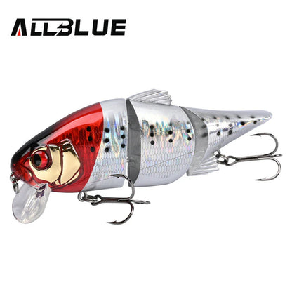 Joint Fishing Lure 115MM 28.5G Floating Swimbait Lipless Crankbaits Wobbler Minnow Artificial Hard Bait Bass Pike Tackle