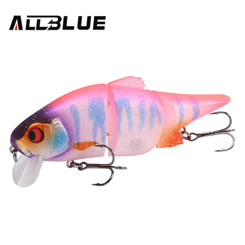 Joint Fishing Lure 115MM 28.5G Floating Swimbait Lipless Crankbaits Wobbler Minnow Artificial Hard Bait Bass Pike Tackle