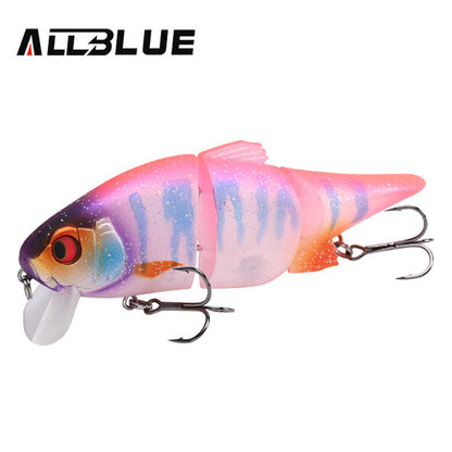 Joint Fishing Lure 115MM 28.5G Floating Swimbait Lipless Crankbaits Wobbler Minnow Artificial Hard Bait Bass Pike Tackle