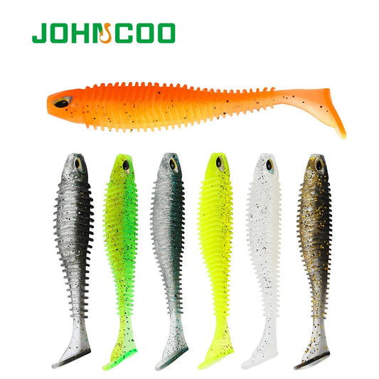 JOHN COO - EVIL WOBBLER Paddle Tail Swimbait 3pk