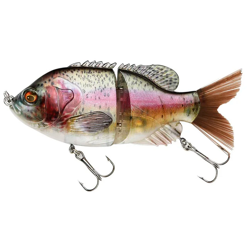 140Mm 57G 2 Segment Vibration S Curve Swimming Jointed Fishing Lures Hunter for Bass Pike Muskie Hard Bait Wobbler