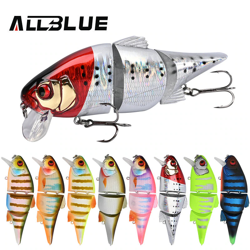 Joint Fishing Lure 115MM 28.5G Floating Swimbait Lipless Crankbaits Wobbler Minnow Artificial Hard Bait Bass Pike Tackle